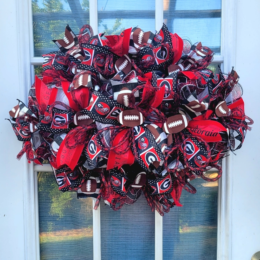 GEORGIA BULLDOG WREATH